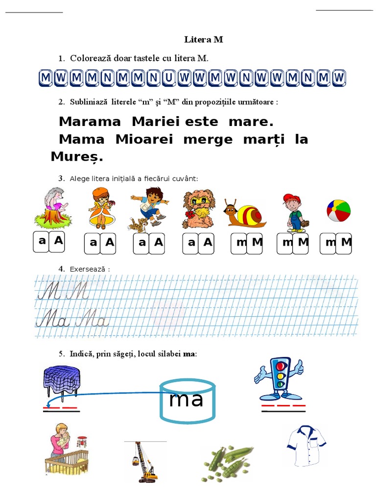 Litera M Mare De Tipar Pdf