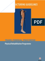 Prosthetics and Orthotics Manufacturing Guidelines: Lower Limb Prosthetics: Trans-Femoral Prosthesis