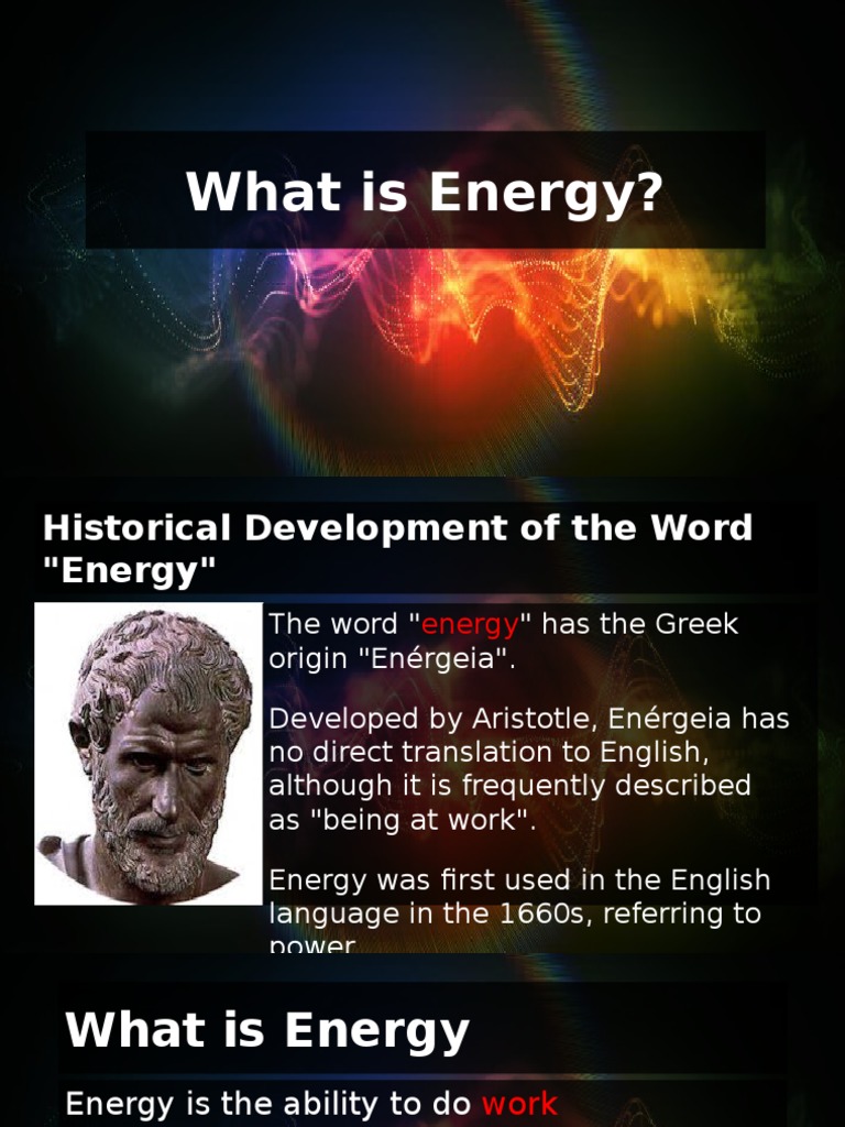 Understanding Energy: Types and Concepts | PDF | Potential Energy ...