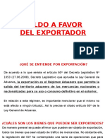 Saldo A Favor Del Exportador