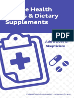 PDF 0112 Miracle Health Claims and Dietary Supplements