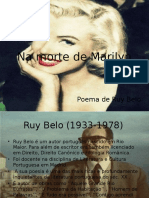 Na Morte de Marilyn 