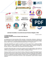 160302 CARTA PÚBLICA_OSC Nacionales e internacionales exigimos Libertas para Nestora Salgado