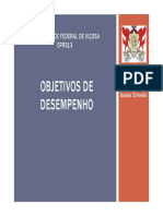 Aula 01 - EPR313 - Objetivos de Desempenho