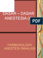 2. Dasar – Dasar Anestesia