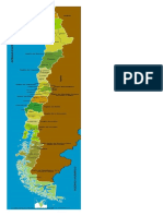 Plano de Chile y Sus Nombres