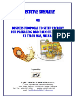 Exec Summary Biz Proposal Packaging Palm Oil Product Factory - Latest 270614 PDF