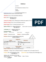 Force Weight On Earth Density: Work Done Power