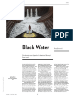 Black Water: Ross Simonini Combustion and Digestion in Matthew Barney's Latest Work