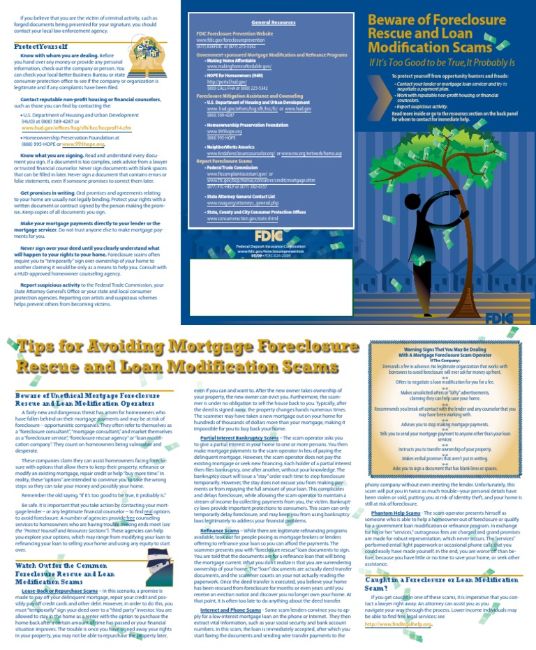 Rescue | PDF | Foreclosure | Refinancing