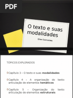 Guimaraes - O Texto e Suas Modalidades PPT