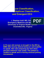 Seizure Classification, Status Epilepticus Classification, and Emergent EEG