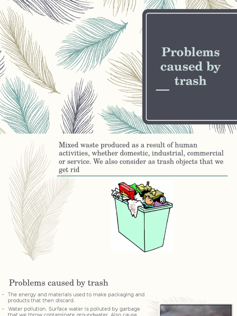Problems Caused by Trash | PDF