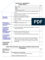 student teaching placement 1 lesson plan 9