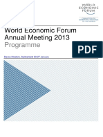 Davos 2013 Program