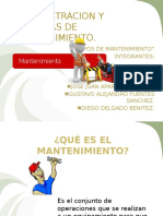 Tipos de Mantenimiento