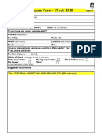 HAZARD MMX Proposal Form - 17 July 2010: (Your Public Name) Name (Names Only) (I.e. Tech Operator)