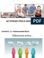 Clase 1. Actividad Fisica Adaptada Conceptos Básicos