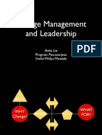Change Management and Leadership: Anita Lie Program Pascasarjana Unika Widya Mandala