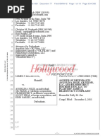 Copyright Infringement Answer by Angelina Jolie - 9!5!12