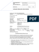 Standard Operating Procedure Disc Pulvirizer Mill