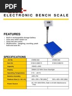 OCS Series Crane Scale Manual | PDF | Calibration | Computing