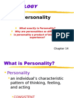 Psych CH 14 Personality - Mini Lesson 1