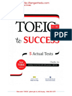 Ebook TOEIC To Success 5 Actual Test