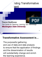 Assessment: Understanding Transformative