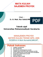 Mata Kulian Manajemen Proyek (s1) Terbaru 201 Halaman 2014 PDF