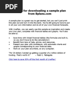 bicycle courier business plan