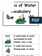 Bodies Water Vocab