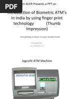 Download biometric atm by gauthami_s SN30187701 doc pdf