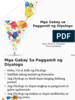 Mga Gabay Sa Paggamit NG Diyalogo