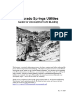 Colorado Springs Utilities: Guide For Development and Building
