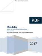 Manual de Mendeley, Gestor de Referencias Bibliográficas