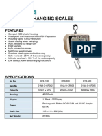 Nagata: HTB Series Hanging Scales