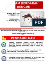 Demam Berdarah Dengue (DBD) : Oleh: Winda Novellia 1307101030156 Pembimbing: Dr. RAIHAN, Sp.A (K)