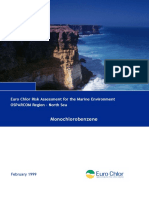 Monochlorobenzene: Euro Chlor Risk Assessment For The Marine Environment OSPARCOM Region - North Sea