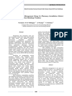 Analysis of Logistics Management Drugs in Pharmacy Installation District