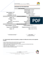 Planilla de Inscripción Misión Sucre