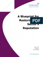 A Blueprint for Restoring the Sector Reputation