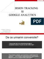 Google Analytics si Conversiile