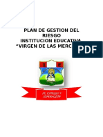 Plan de Gestion de Riesgo