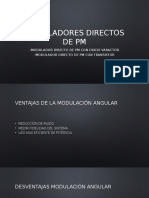 Moduladores Directo PM