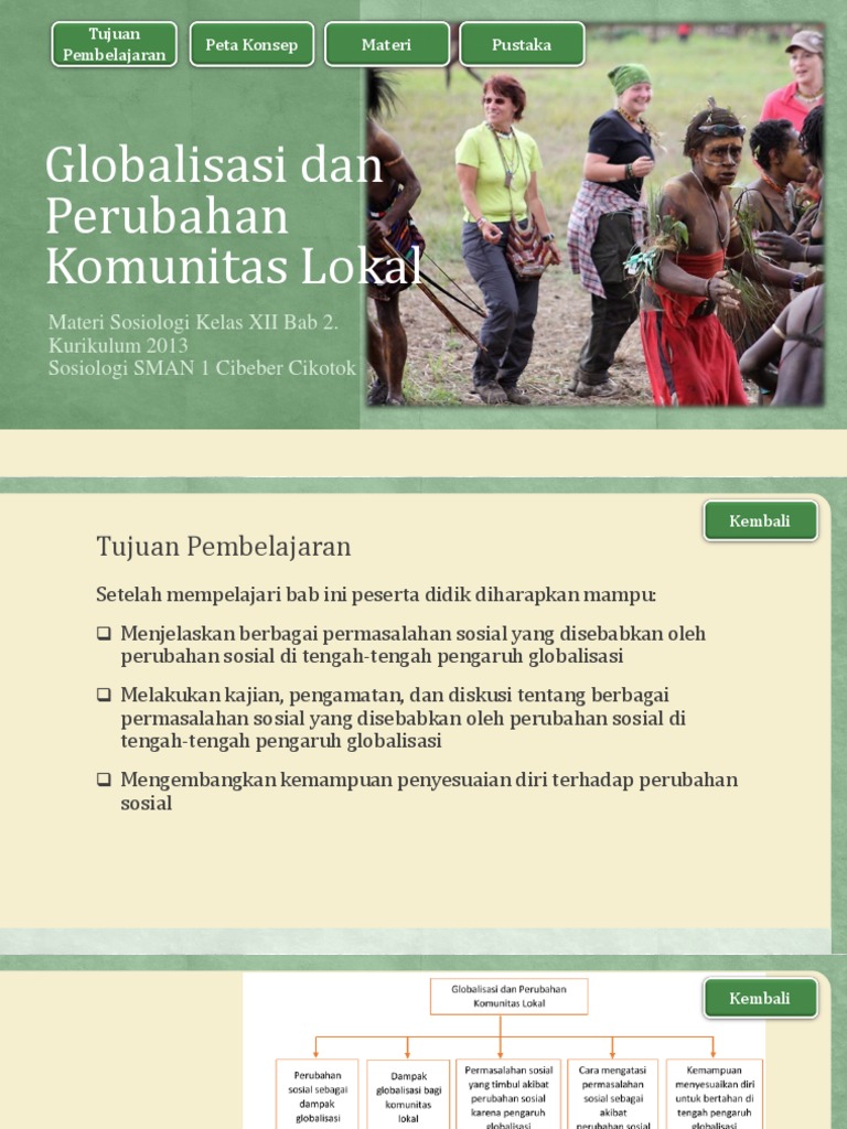 Soal essay globalisasi dan perubahan komunitas lokal picture