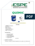 Informe de Quimica PRO