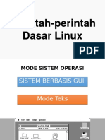 Perintah-Perintah Dasar Linux