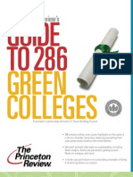 The Princeton Review's Guide to Green Colleges