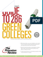 The Princeton Review's Guide To Green Colleges